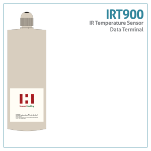 IR Temperature Sensor Data Terminal